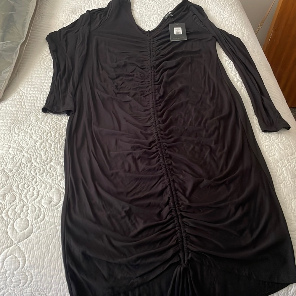 Black long sleeve dress
